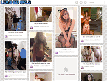 Tablet Screenshot of leashedgirls.com